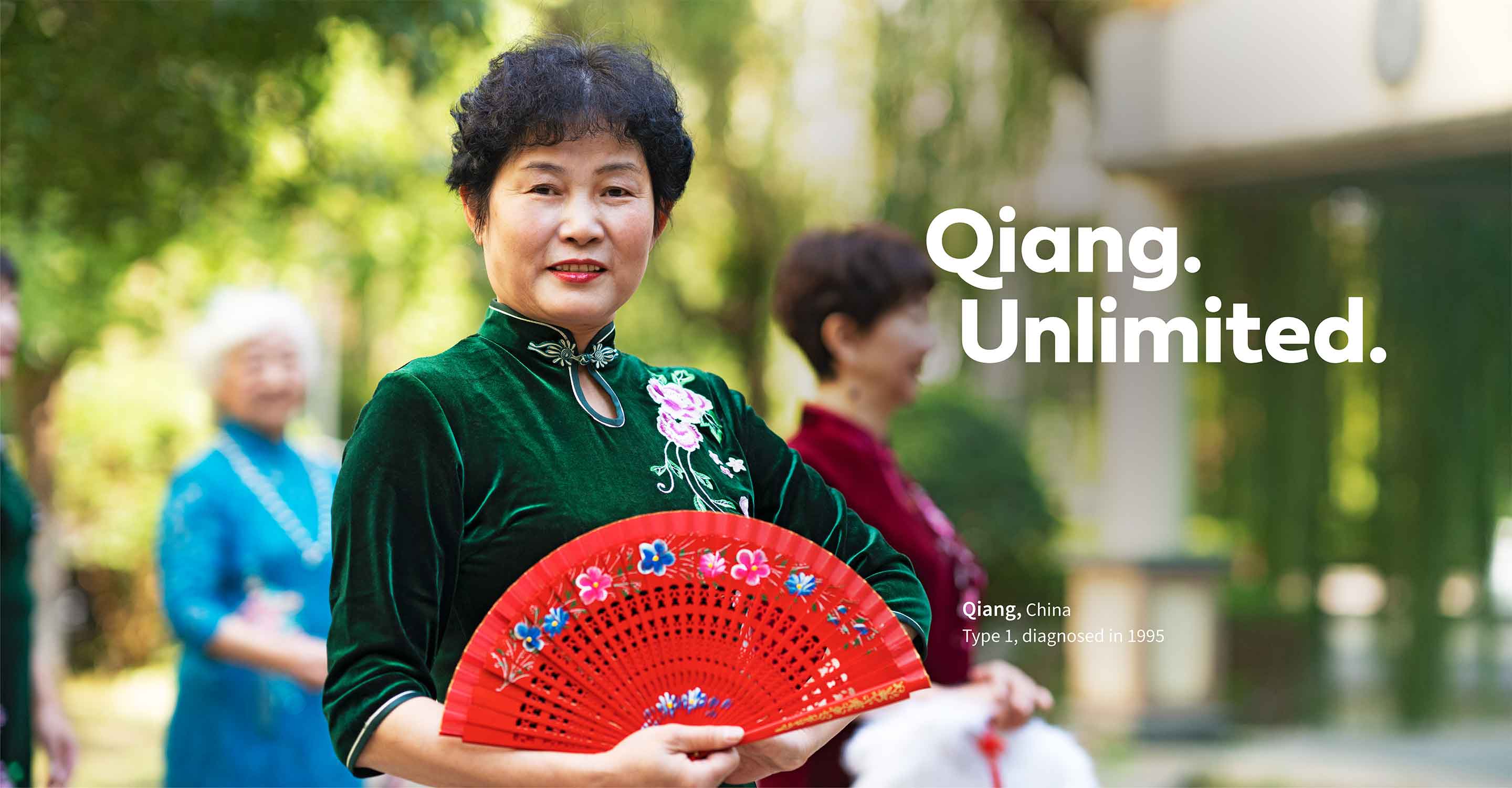 Qiang. Unlimited. Qiang, China, Type 1, diagnosed in 1995